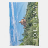 Bologna San Luca Sanctuary theedoeken (Verticaal)