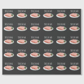 Bologna Sause Foodie Baloney Mortadella Lover Cadeaupapier (Vlak)