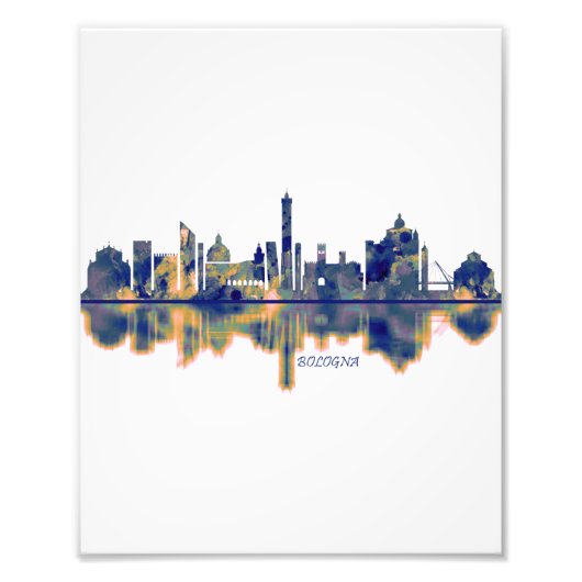 Bologna Skyline Foto Afdruk (Voorkant)