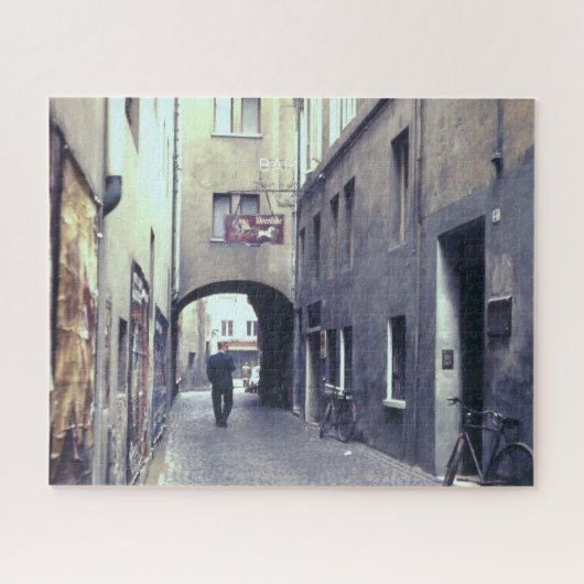 Bologna Streetscape uit de jaren '60 Legpuzzel (Horizontaal)