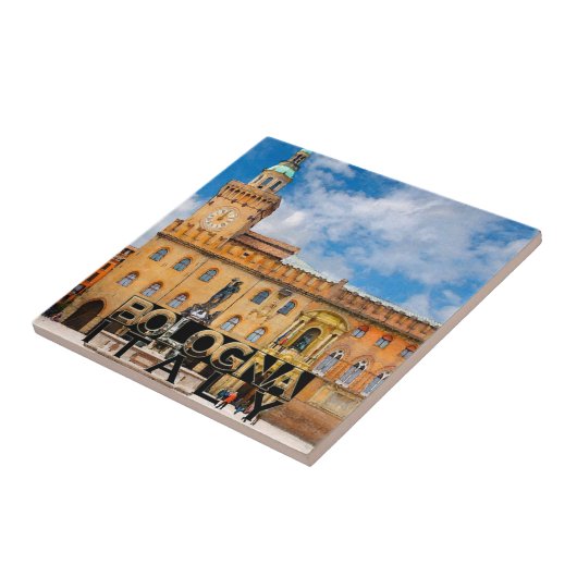 Bologna Tegeltje (Zijkant)