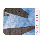 Bologna Two Towers fridge magnet Magneet (Horizontaal)