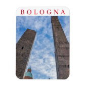 Bologna Two Towers fridge magnet Magneet (Verticaal)
