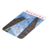 Bologna Two Towers fridge magnet Magneet (Linkerzijde)