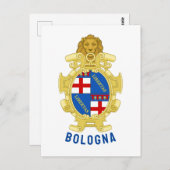 Bologna-wapen - Italië Briefkaart (Voorkant / Achterkant)