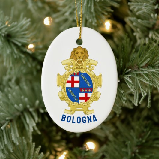 Bologna-wapen - Italië Keramisch Ornament (Boom)