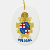 Bologna-wapen - Italië Keramisch Ornament (Achterkant)