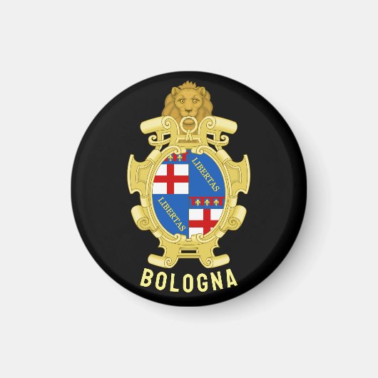 Bologna-wapen - Italië Magneet (Voorkant)