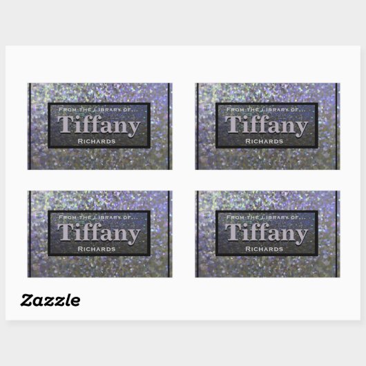 Bologne over look rechthoekige sticker (Vel)