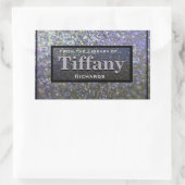 Bologne over look rechthoekige sticker (Tas)