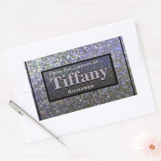 Bologne over look rechthoekige sticker (Envelop)