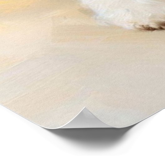 Bolognese Dog Poster (Hoek)