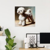 Bolognese Dog Poster (Thuiskantoor)