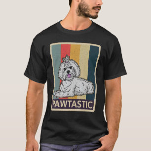Bolonka Dog mam Walk Dog Gezegden Breeder 1 T-shirt