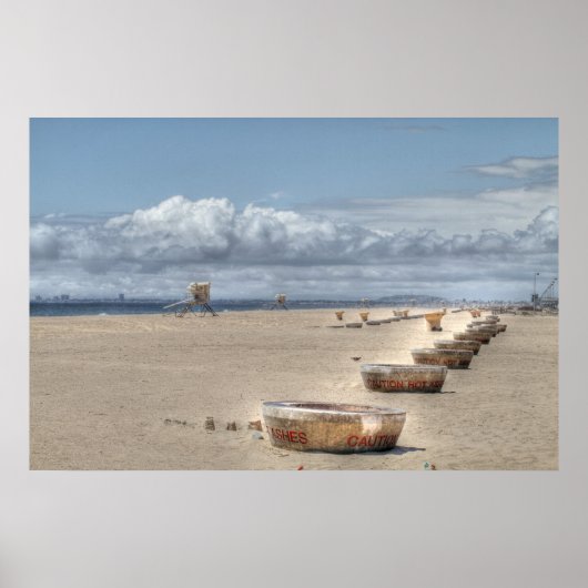 Bolsa Chica Beach Poster (Voorkant)