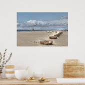Bolsa Chica Beach Poster (Keuken)