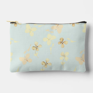 Bolsa de accesorios pequeña, con diseño floral. etui