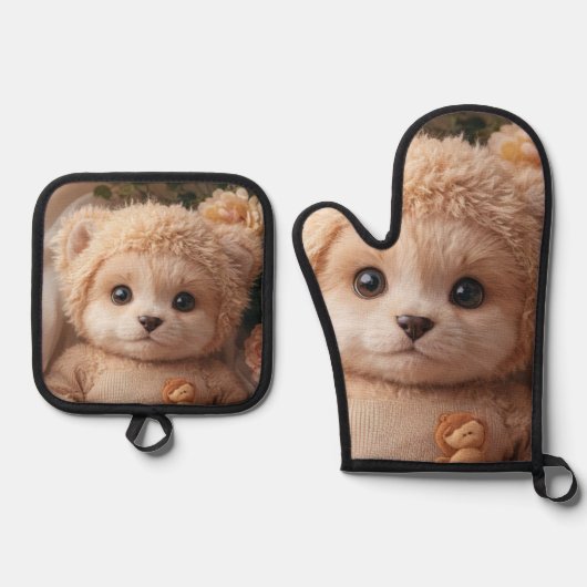 Bolsa de la compra reutilizable ovenwant & pannenlap set (Voorkant)