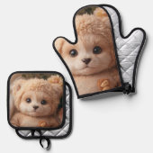 Bolsa de la compra reutilizable ovenwant & pannenlap set (Voorkant / Achterkant)