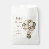Bolsa de Papel Teddybeer Spaans Baby shower Jongen Bedankzakje (Voorkant)