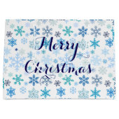 Bolsa de Regalo Copos de Nieve Groot Cadeauzakje (Voorkant)