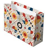 Bolsa de regalo diseño geométrico groot cadeauzakje (Voorkant Gekanteld)