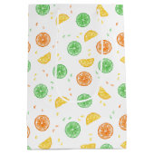 Bolsa de regalo frutos cítricos medium cadeauzakje (Achterkant)
