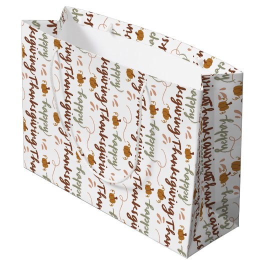 Bolsa de regalo groot cadeauzakje (Achterkant Gekanteld)