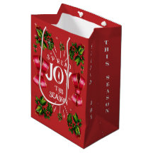 Bolsa de Regalo Navideña 'Spread Joy This Season'
