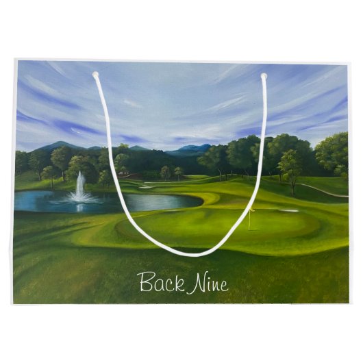 Bolsa de regalo para tienda de golf groot cadeauzakje (Achterkant)