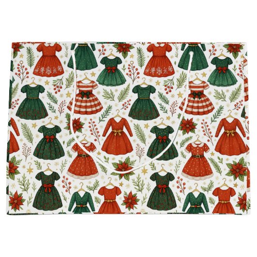 Bolsa de Regalo Vestidos de Navidad Groot Cadeauzakje (Voorkant)
