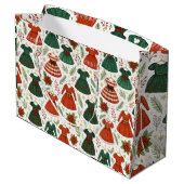 Bolsa de Regalo Vestidos de Navidad Groot Cadeauzakje (Achterkant Gekanteld)
