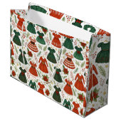 Bolsa de Regalo Vestidos de Navidad Groot Cadeauzakje (Voorkant Gekanteld)