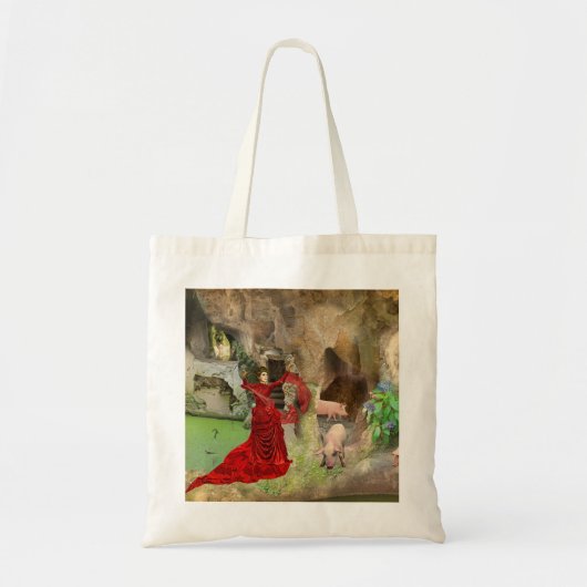 Bolsa De Tela Circe na Quinta da Regaleira Tote Bag (Voorkant)