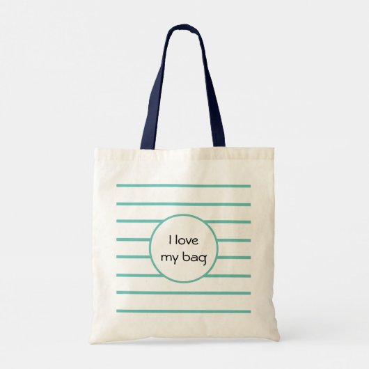 Bolsa de tela compra tote bag (Achterkant)