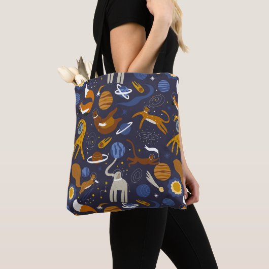 Bolsa de tela de la colección Animals Outer Space Tote Bag (Dichtbij)