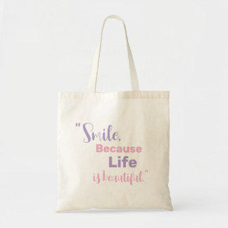 Bolsa de tela frase  tote bag