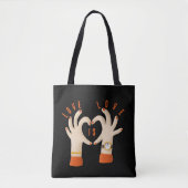 Bolsa de tela Love is Love Tote Bag (Voorkant)