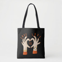 Bolsa de tela Love is Love Tote Bag