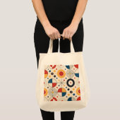 Bolsa diseño geométrico tote bag (Voorkant (product))