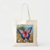 Bolsa econômica Borboleta Tote Bag (Voorkant)