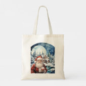 Bolsa Econômica (Eco Bag) Noite do Papai Noel Tote Bag (Achterkant)