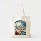 Bolsa Econômica (Eco Bag) Noite do Papai Noel Tote Bag (Voorkant)