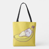 Bolsa Gato Banana Tote Bag (Achterkant)