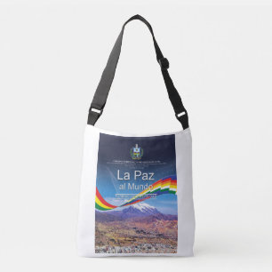 Bolsa La Paz al mundo Crossbody Tas