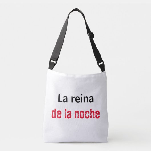 Bolsa la reina de la noche crossbody tas (Voorkant)
