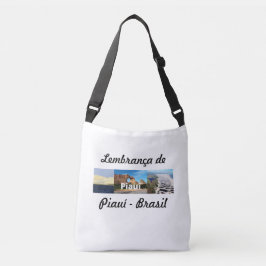 Bolsa lembrança de Piauí _ Brasil Crossbody Tas
