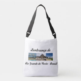 Bolsa lembrança de Rio Grande do Norte Brasil Crossbody Tas