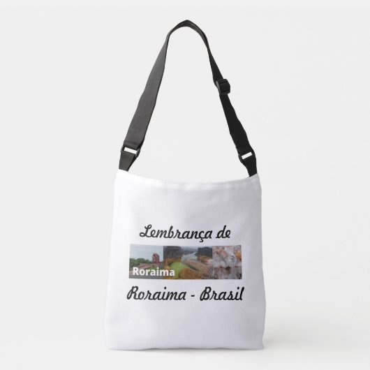 Bolsa lembrança de Roraima Brasil Crossbody Tas (Voorkant)
