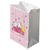 Bolsa para regalo Mostropi│Opi y Kipi Valentín Medium Cadeauzakje (Voorkant Gekanteld)